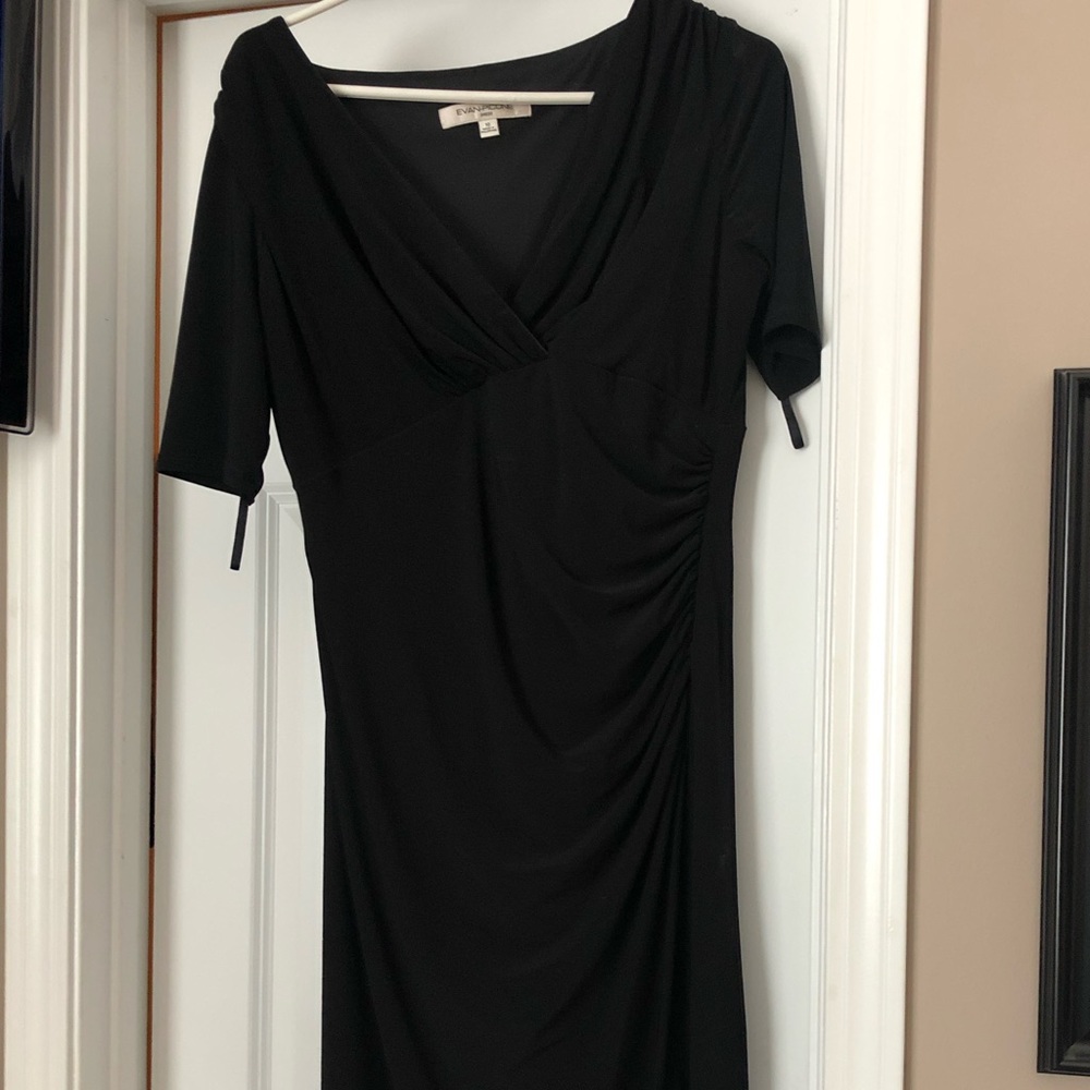 Evan Picone size 10 Black dress